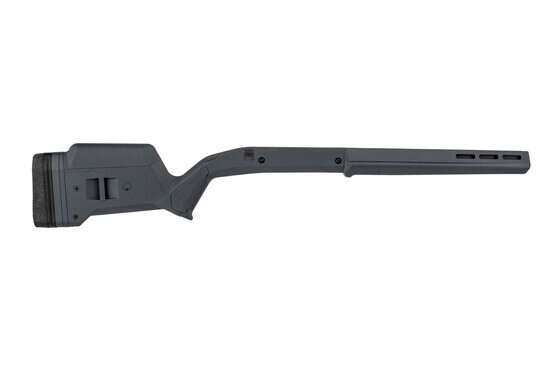 Magpul Hunter 700 stock for the long action Remington 700 rifles is a right-handed solution in grey
